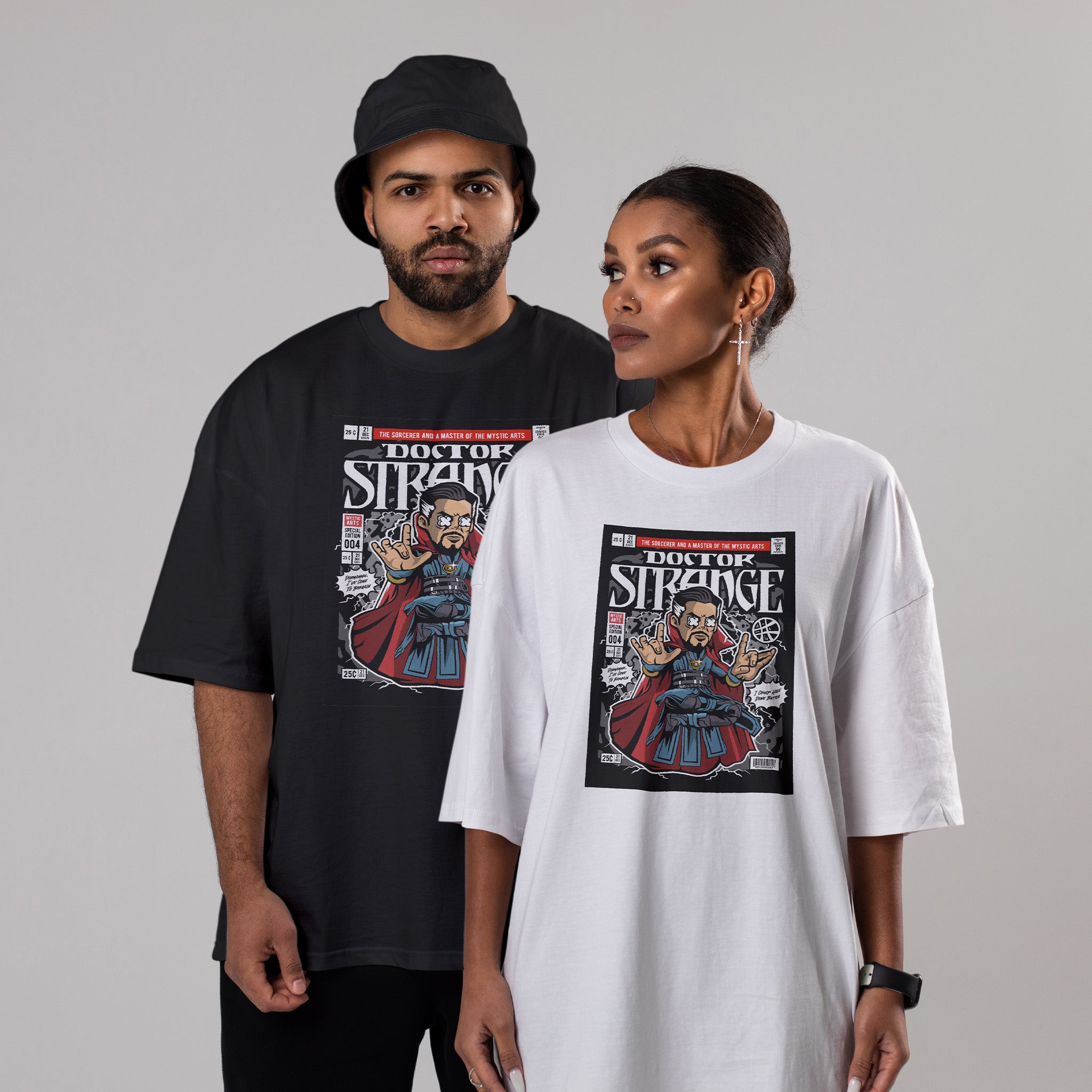 Dr Strange Unisex Oversized Classic T-Shirt