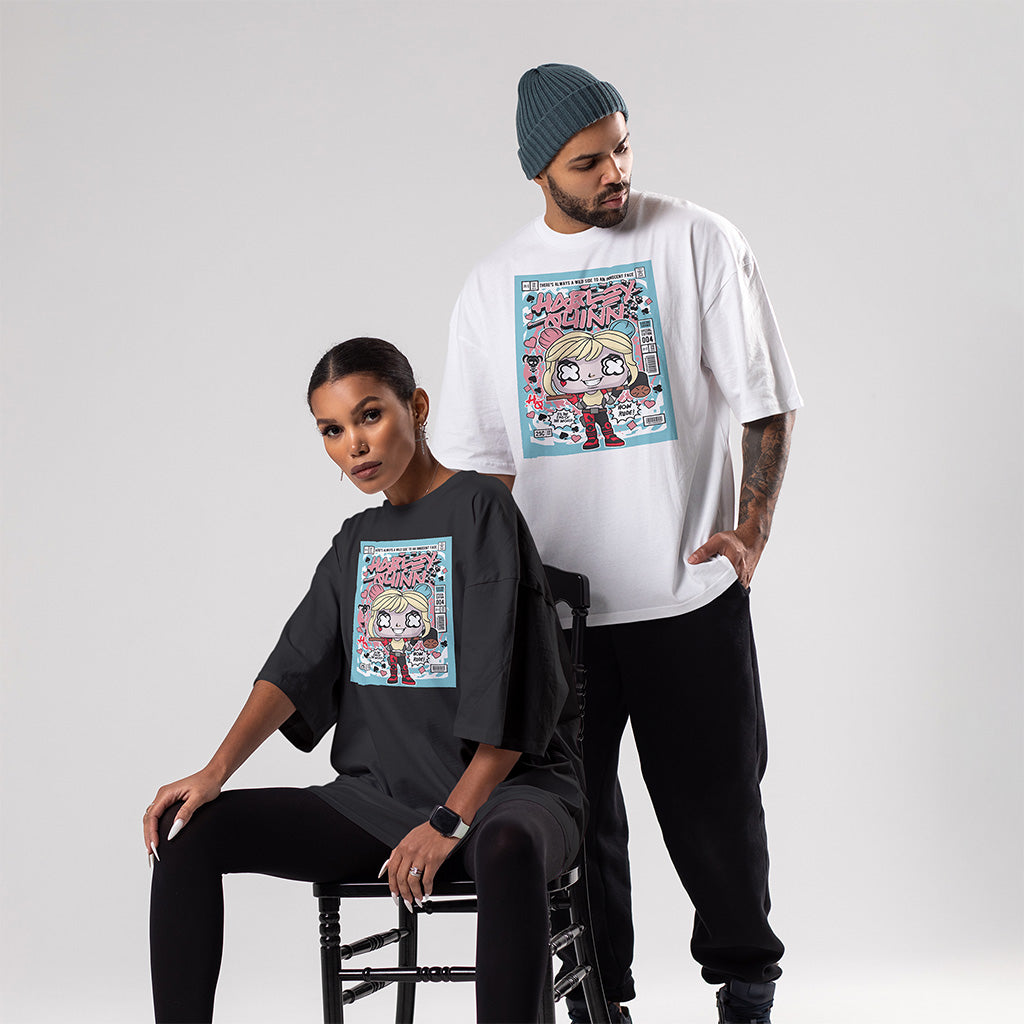 Harley Quinn Unisex Oversized Classic T-Shirt