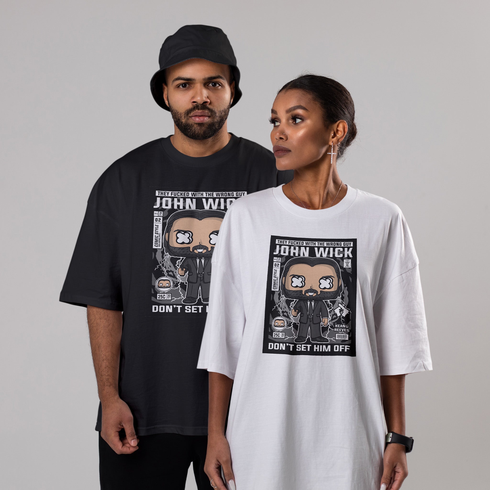 John Wick Unisex Oversized Classic T-Shirt