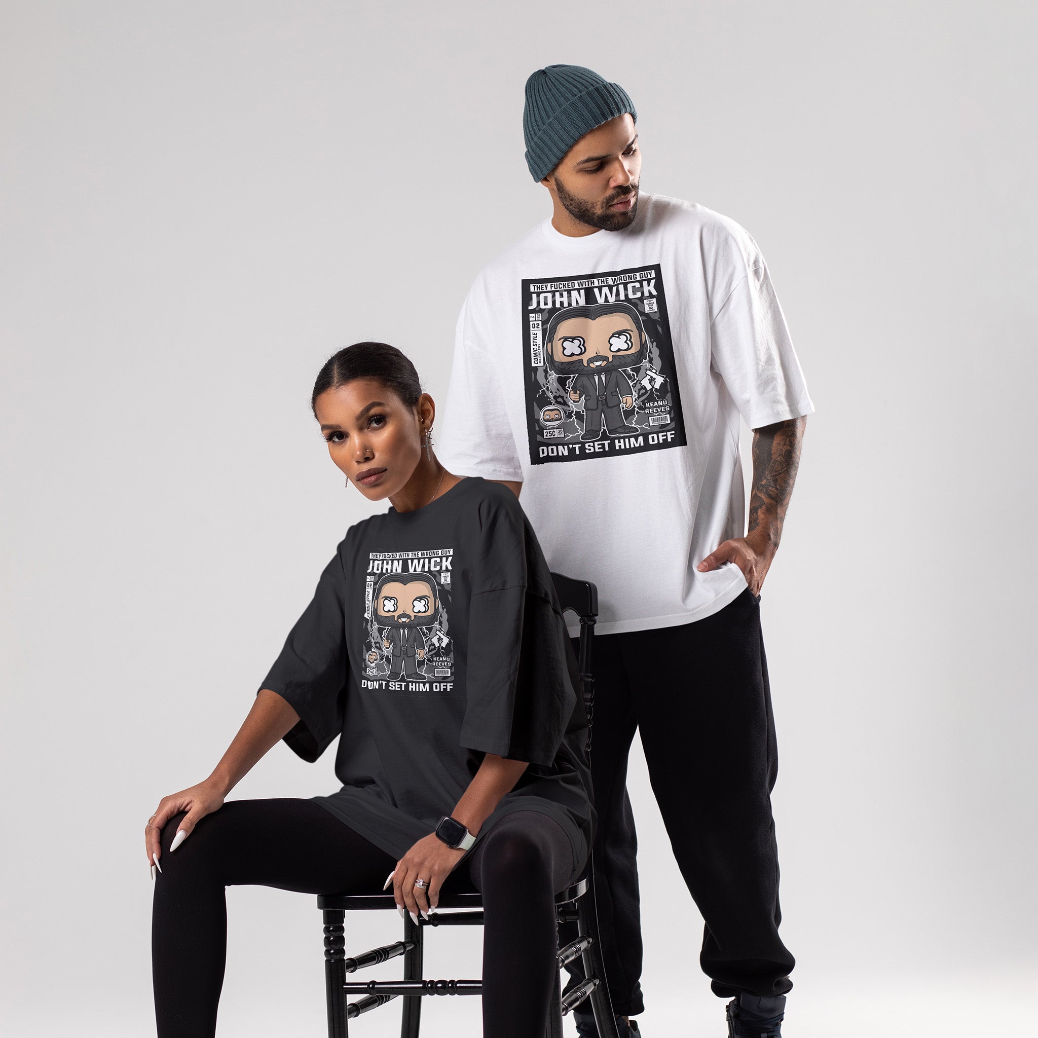 John Wick Unisex Oversized Classic T-Shirt