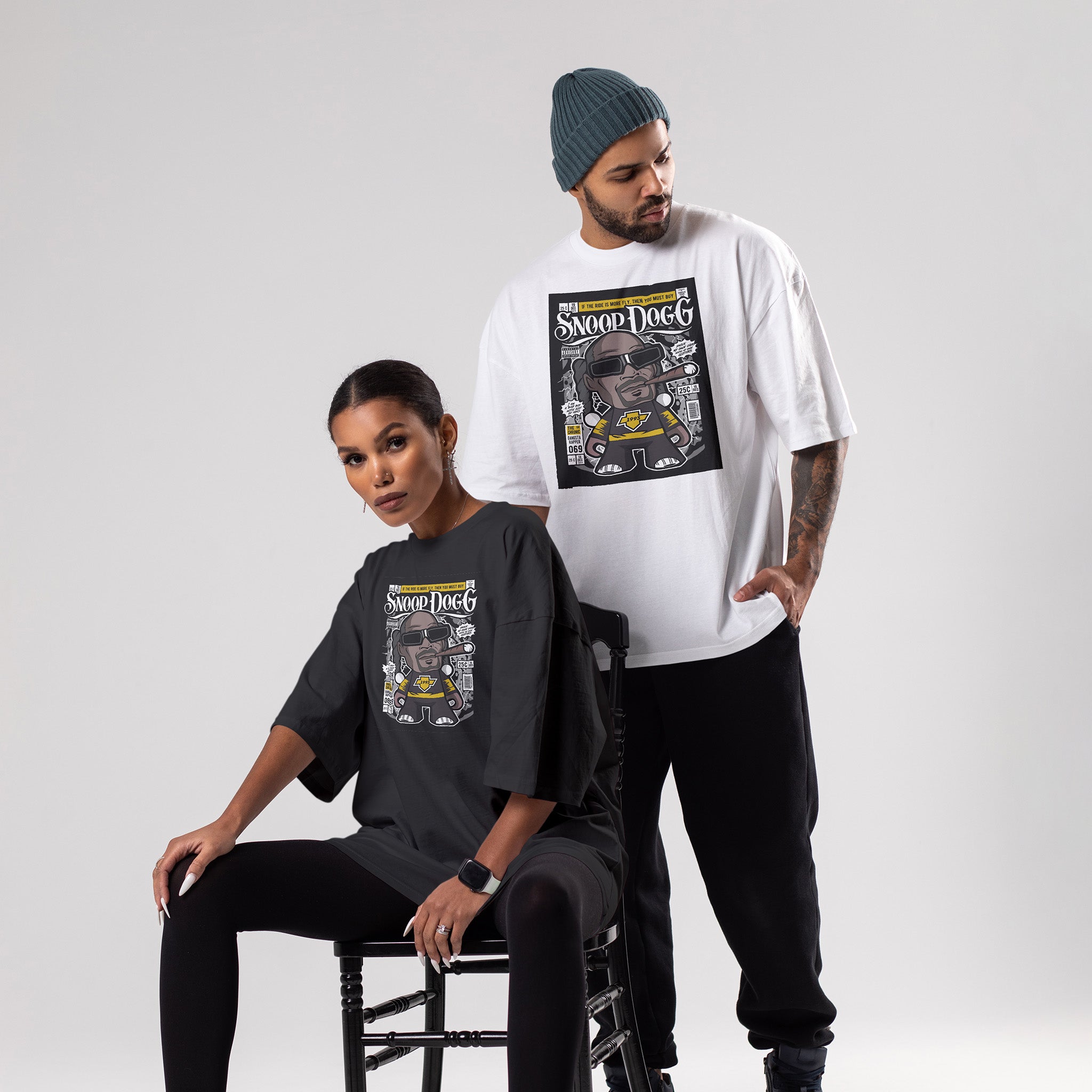 Snoop Dog Unisex Oversized Classic T-Shirt