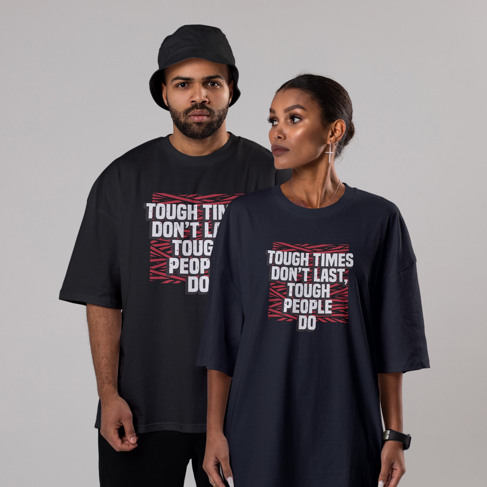 TOUGH TIMES Unisex Oversized Classic T-Shirt