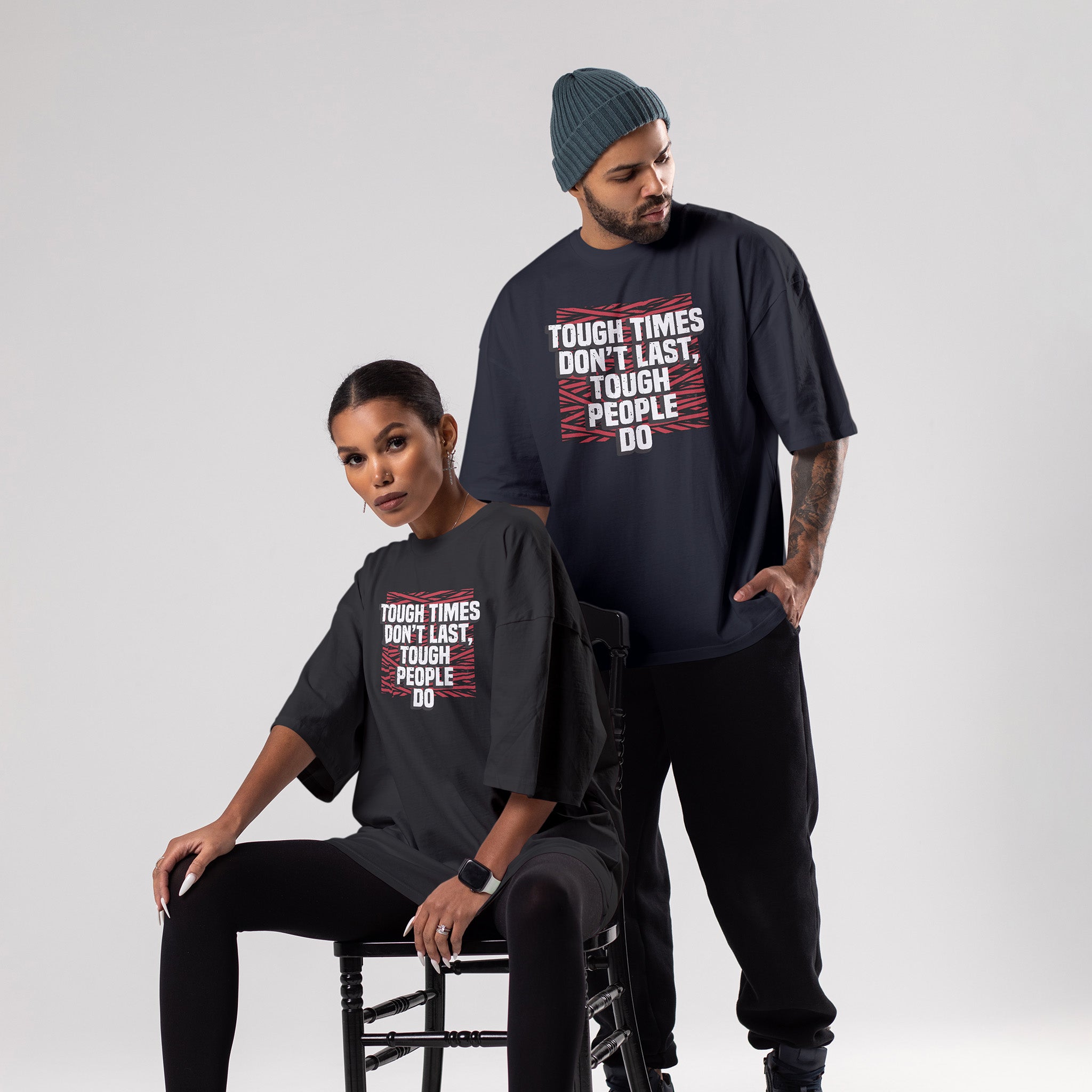 TOUGH TIMES Unisex Oversized Classic T-Shirt
