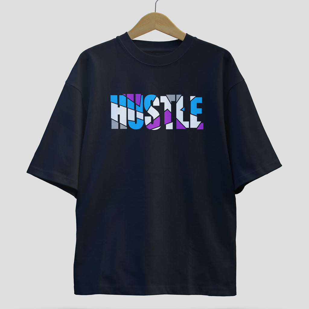 HUSTLE Unisex Oversized Classic T-Shirt