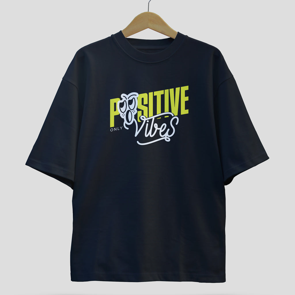 POSITIVE VIBES ONLY Unisex Oversized Classic T-Shirt