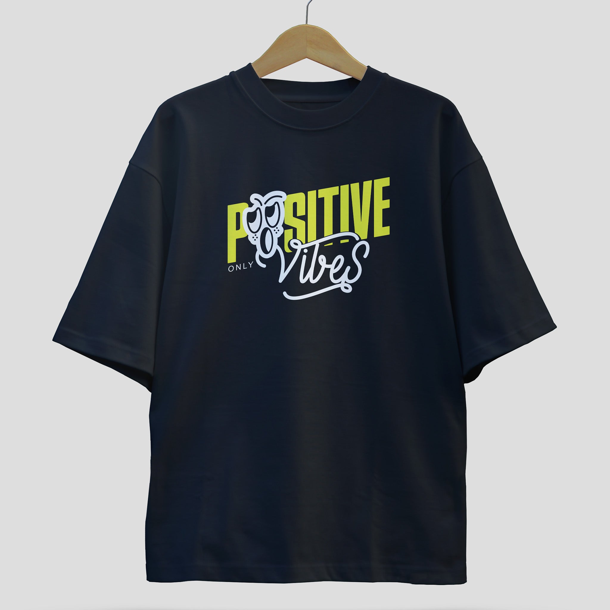 POSITIVE VIBES ONLY Unisex Oversized Classic T-Shirt