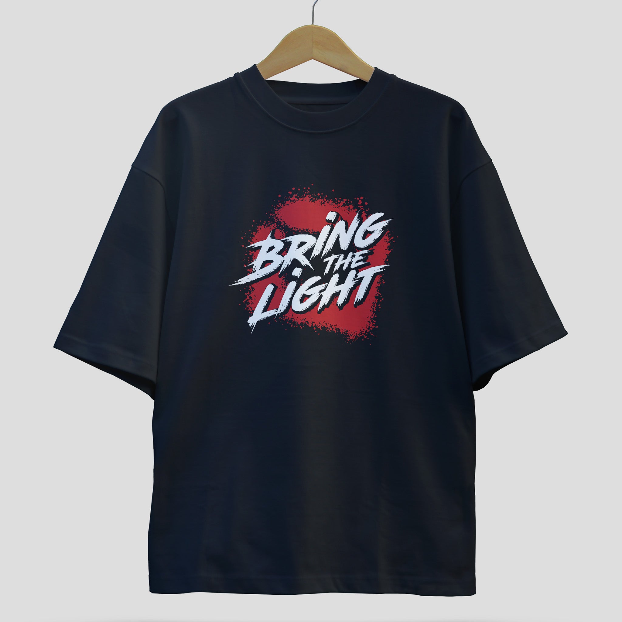 BRING THE LIGHT Unisex Oversized Classic T-Shirt
